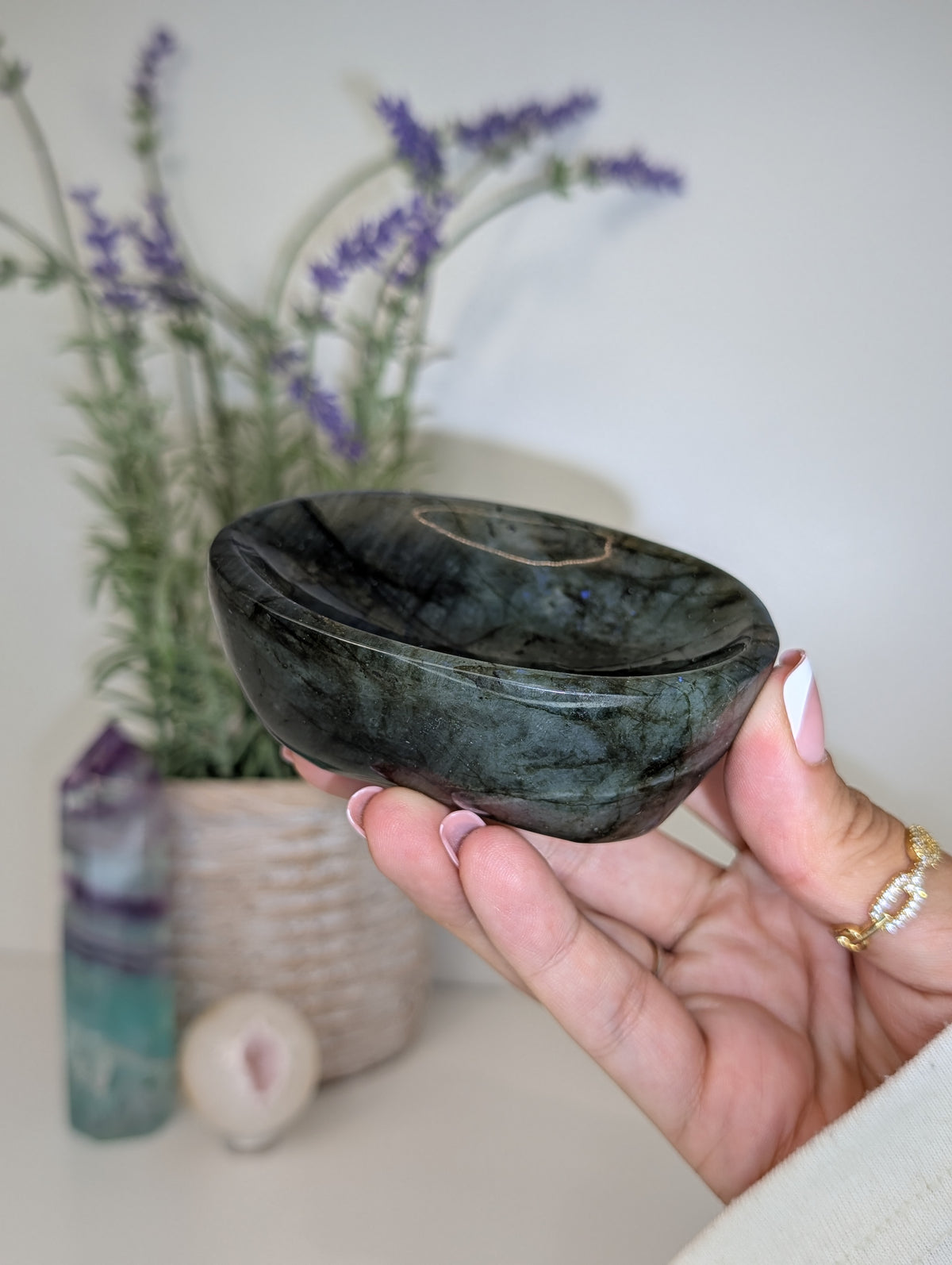 Madagascan Labradorite Bowl