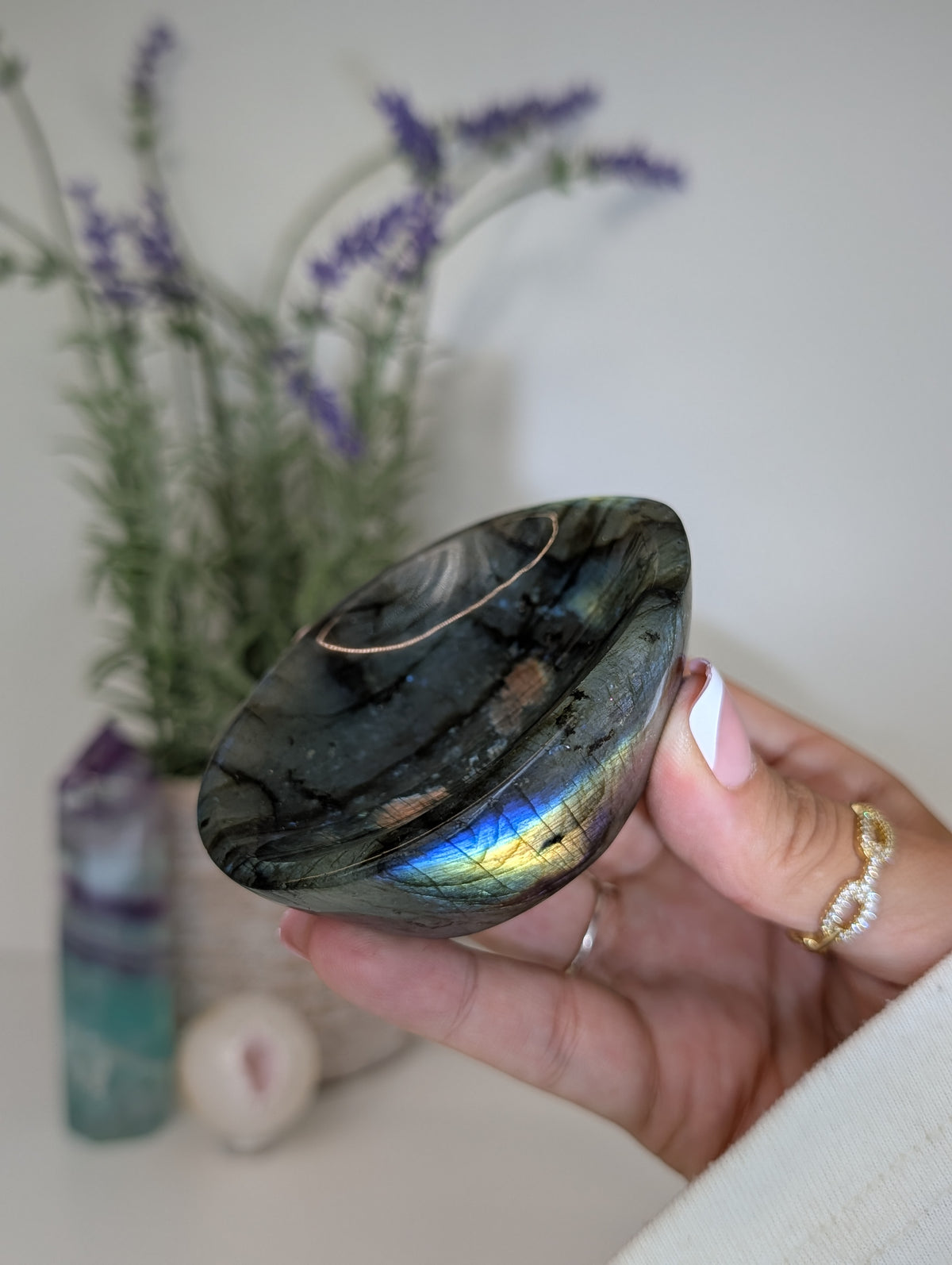 Madagascan Labradorite Bowl