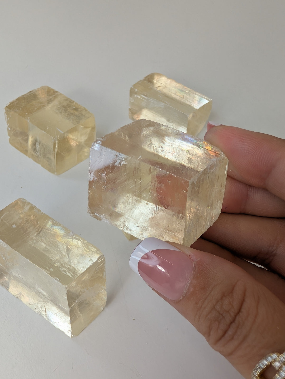 Honey Optical Calcite from Mexico