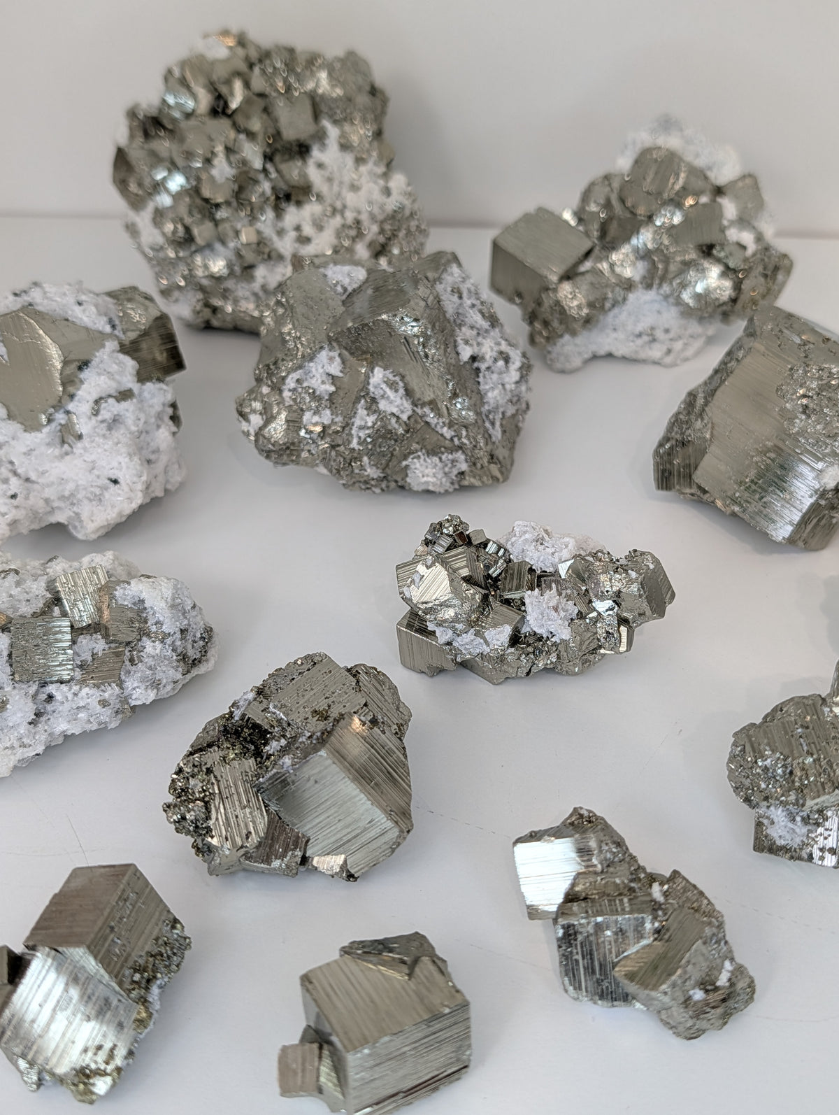 High Grade Peruvian Pyrite Specimens