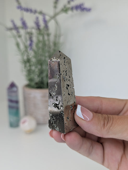 Peruvian Pyrite Obelisk Towers