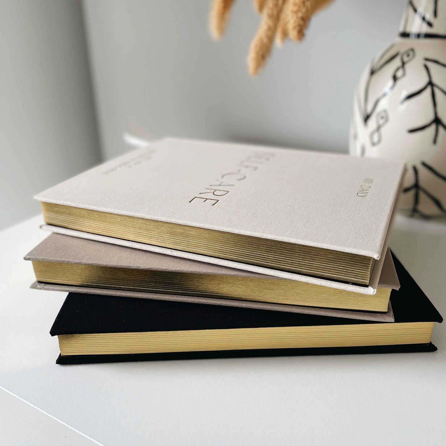 (Almond) My Daily Self-Care, Reflection and Gratitude Journal by Blush & Gold - MAS3320/22