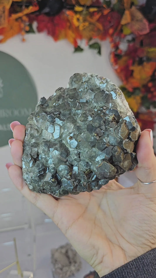 Smokey Koi Calcite with Pyrite from Hubei, China - MAS2866