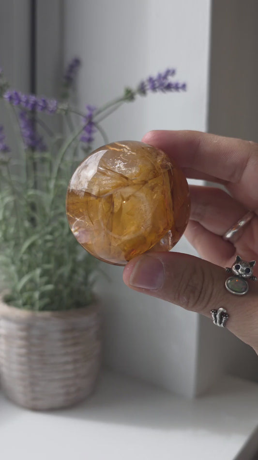 High Quality Golden Healer Sphere from Brazil - C