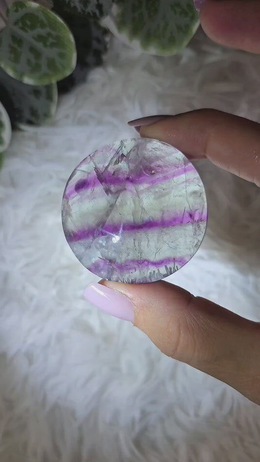 Round Fluorite Palm J - MAS1058