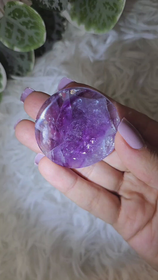 Round Fluorite Palm O - MAS1063