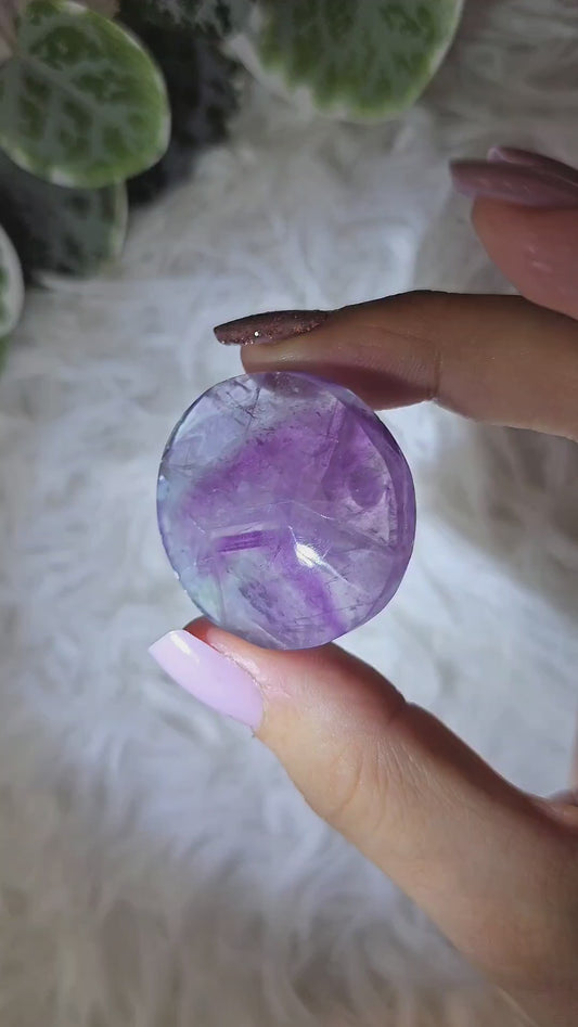 Round Fluorite Palm AD - MAS1078
