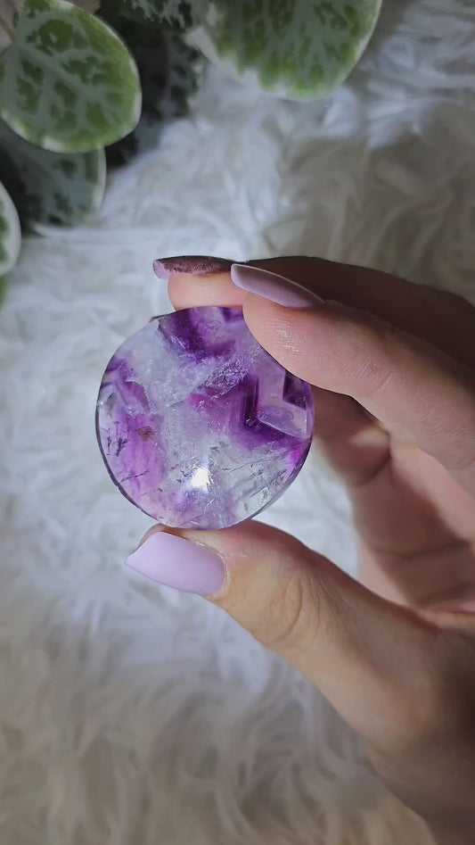 Round Fluorite Palm X - MAS1072
