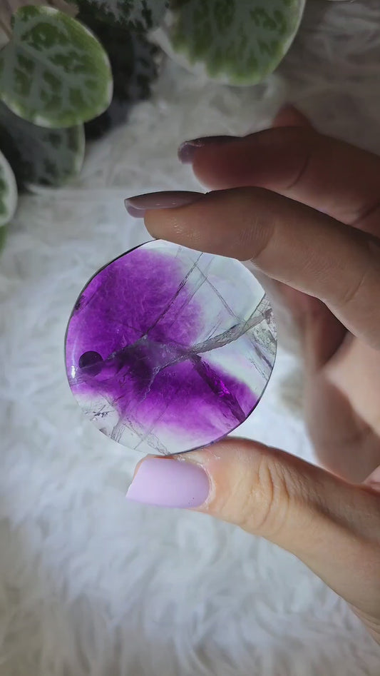 Round Fluorite Palm L - MAS1060