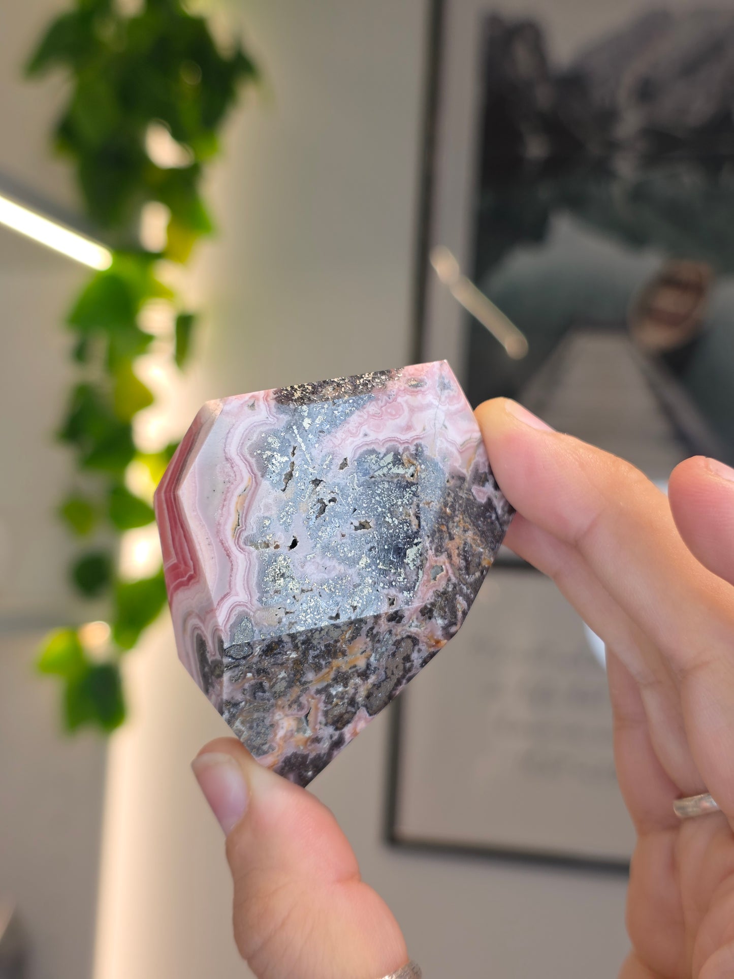 Peruvian Rhodochrosite Freeform - E
