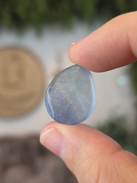Blue Fluorite Tear Drop