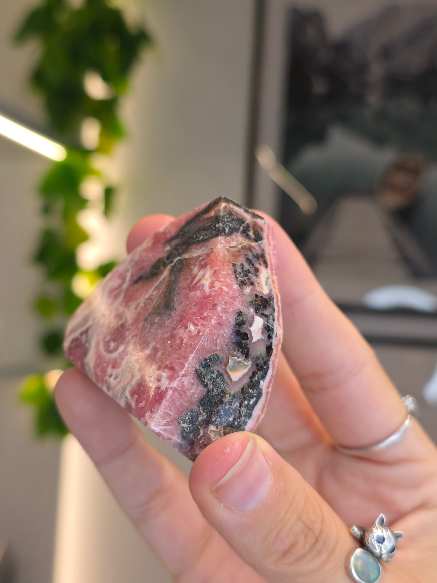 Peruvian Rhodochrosite Freeform - B