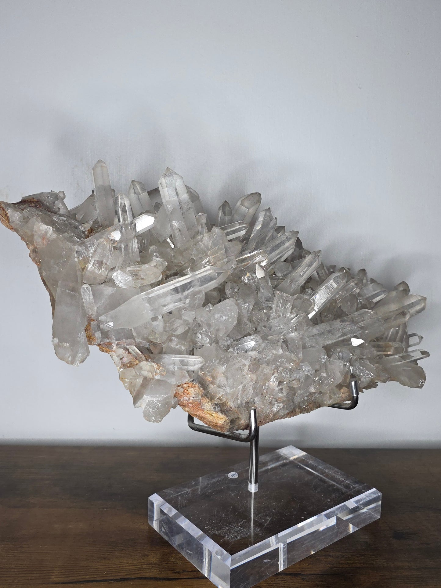 Clear Quartz Cluster from Arkansas, USA - MAS3516