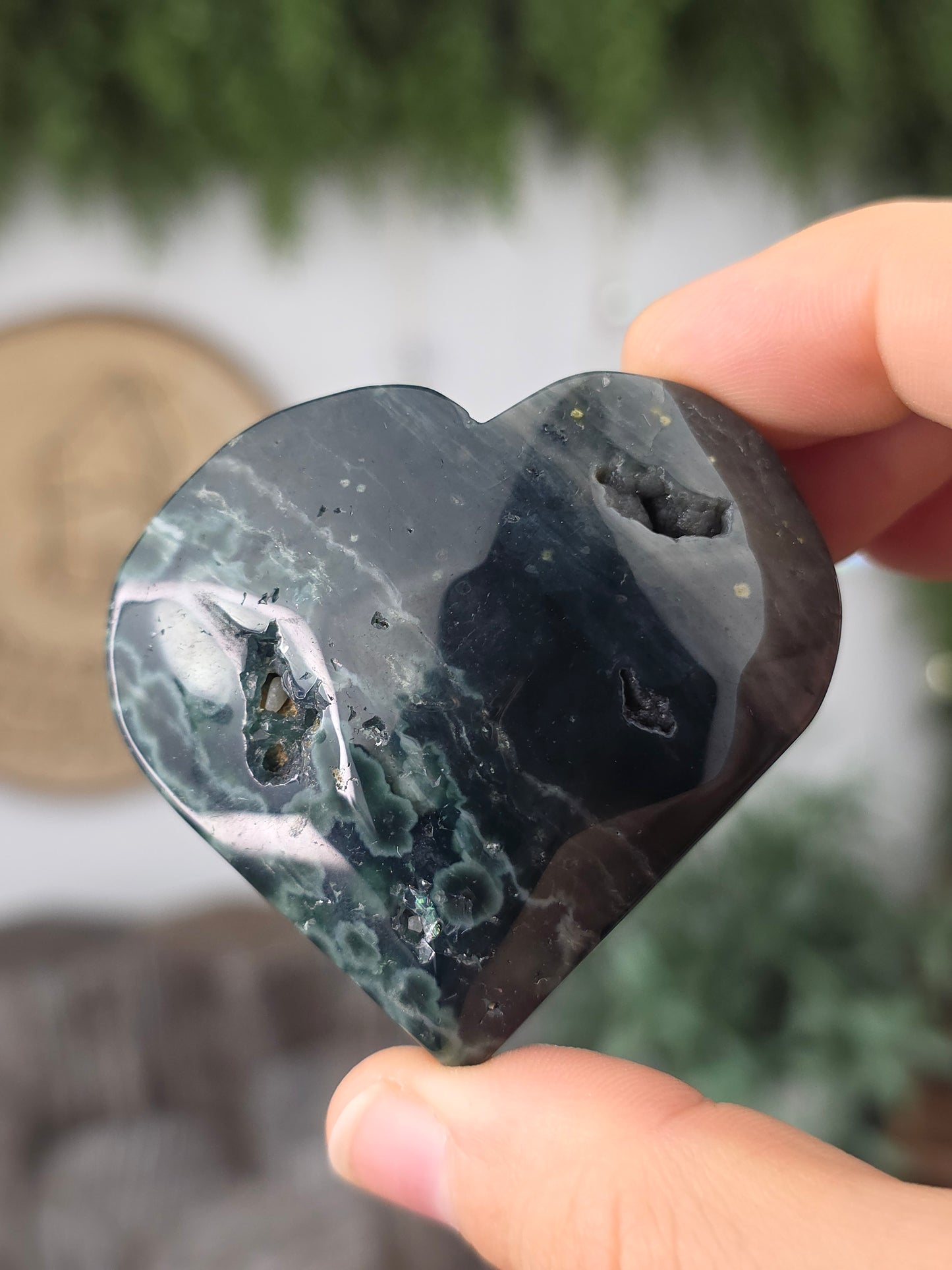 Ocean Jasper Hearts