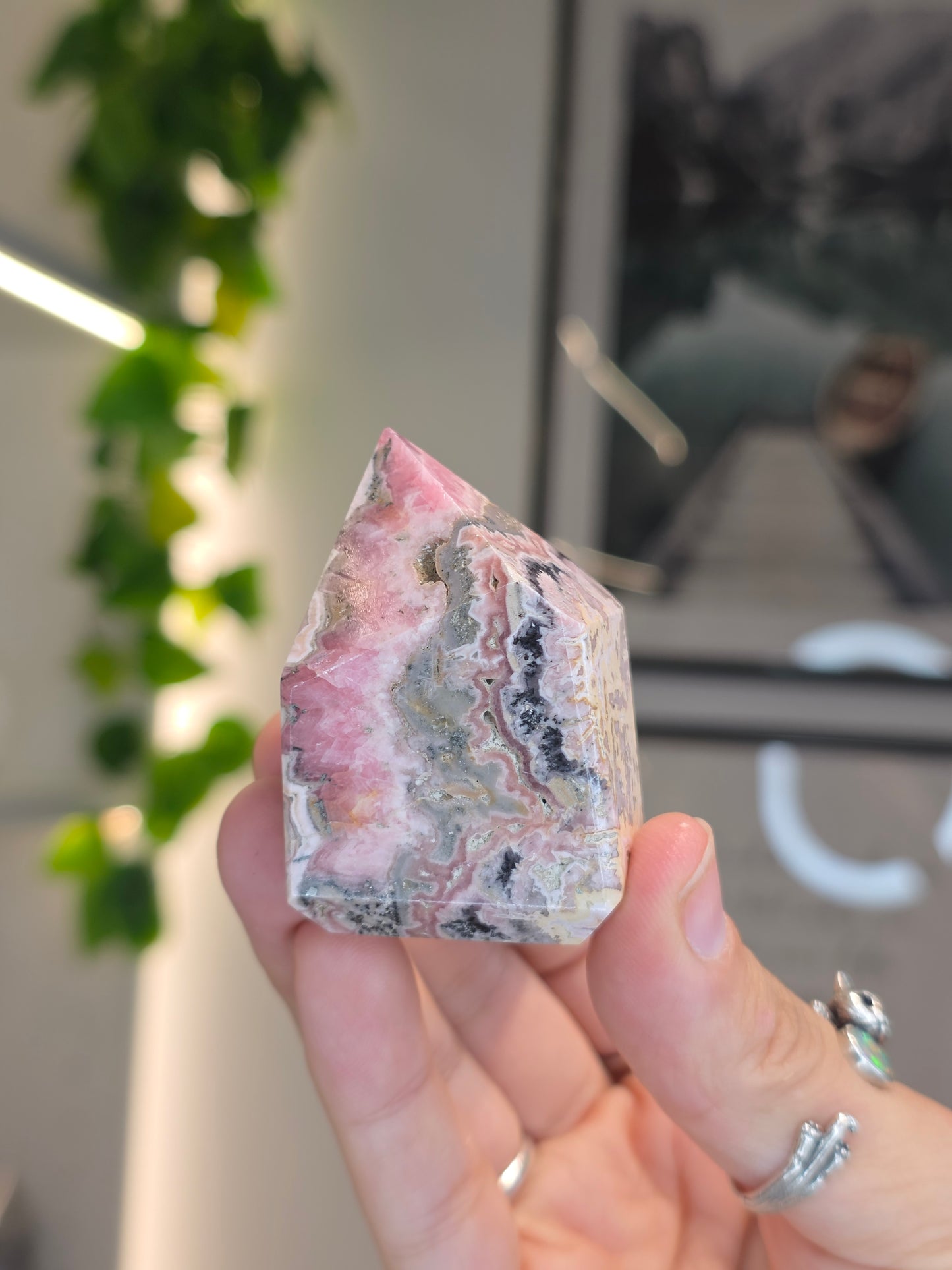 Peruvian Rhodochrosite Freeform - G