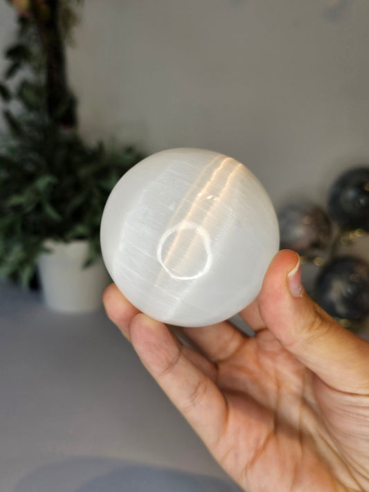 Selenite Sphere - MAS0425