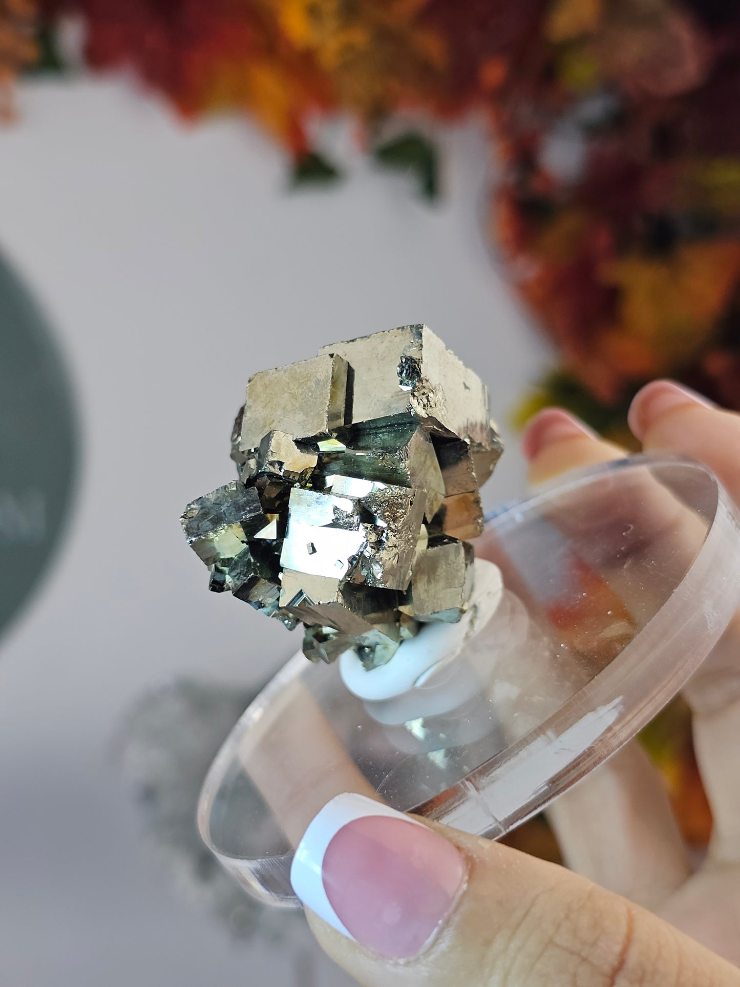 Cubic Pyrite E from the Shang Bao Mine, China - MAS1468