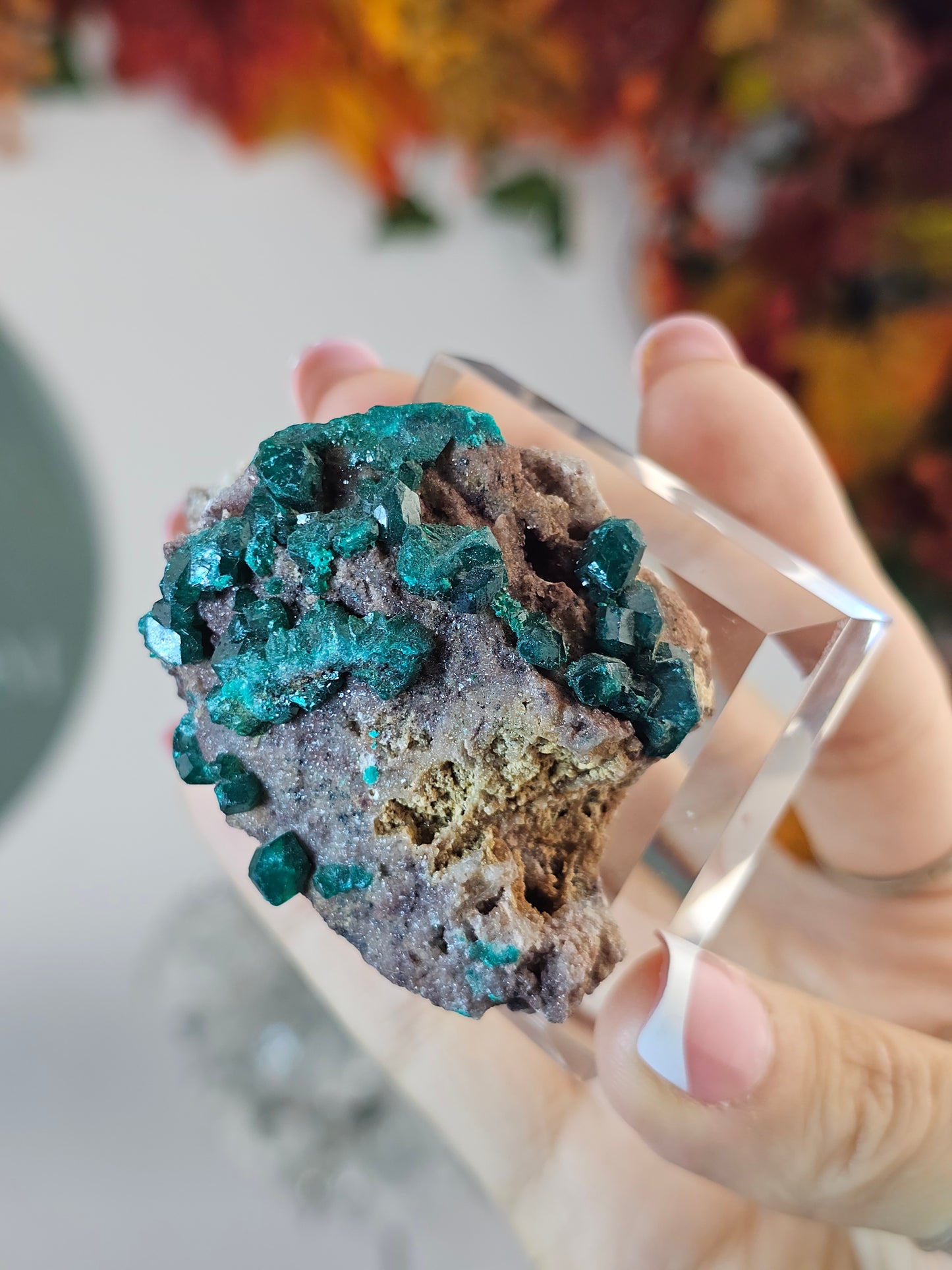 Dioptase Specimen BB from Namibia - MAS2735