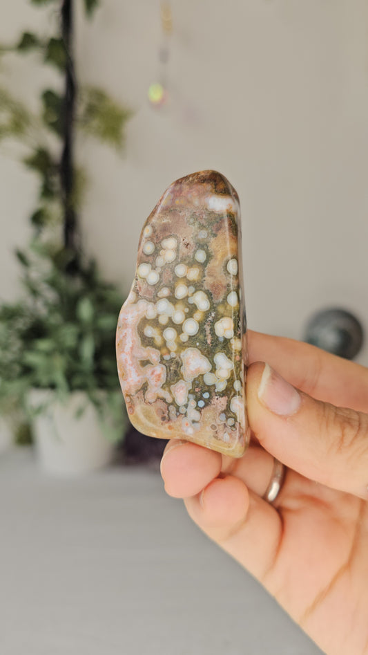 8th Vein Ocean Jasper Raw Piece - MAS0314