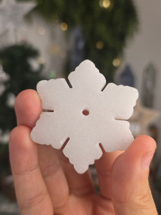 White Jade Snowflake- MAS6026