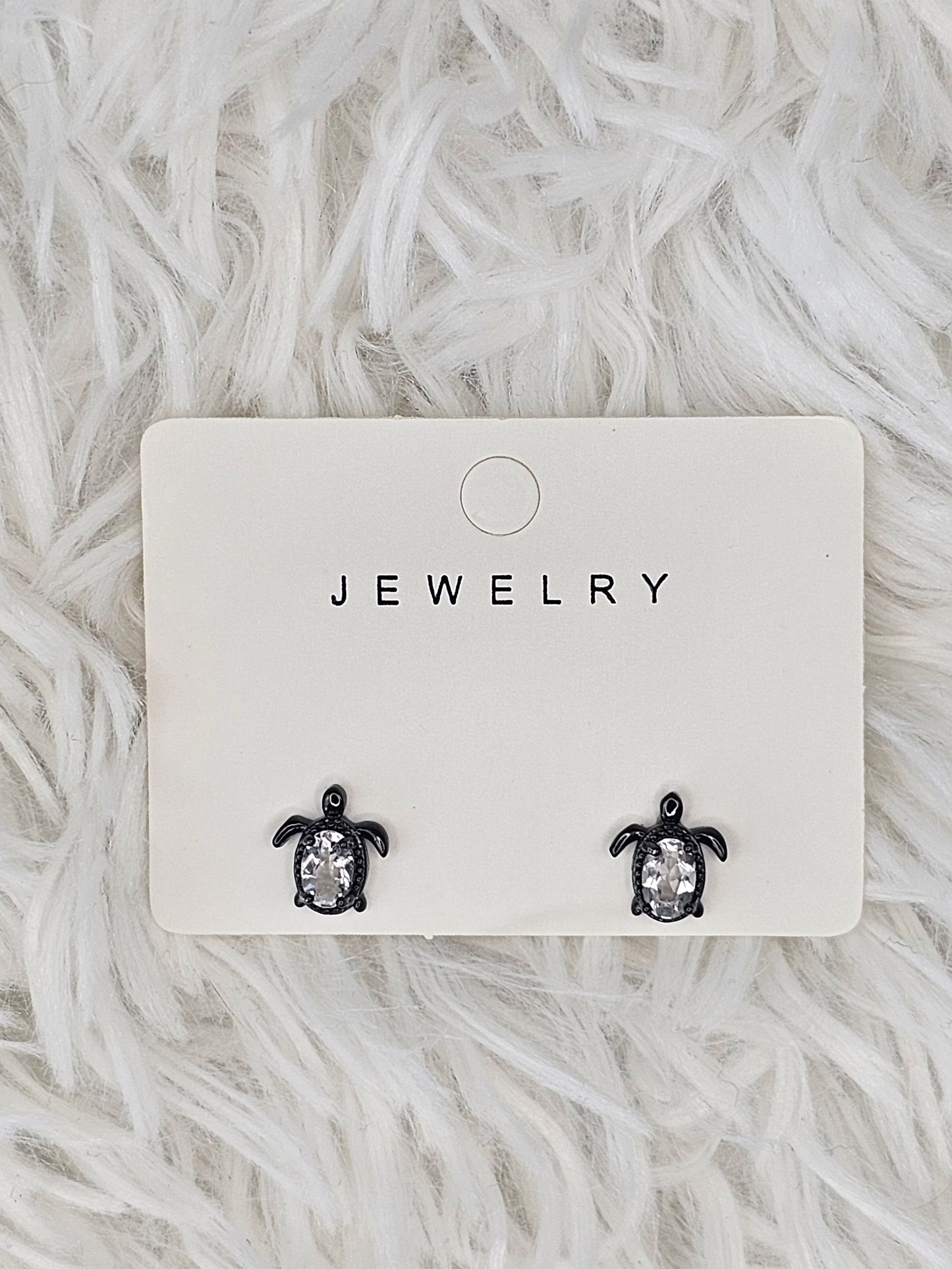 S925 Silver Clear Quartz Earrings - MAS0877