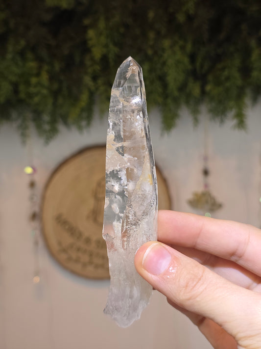 Brazilian Lemurian Quartz Point D