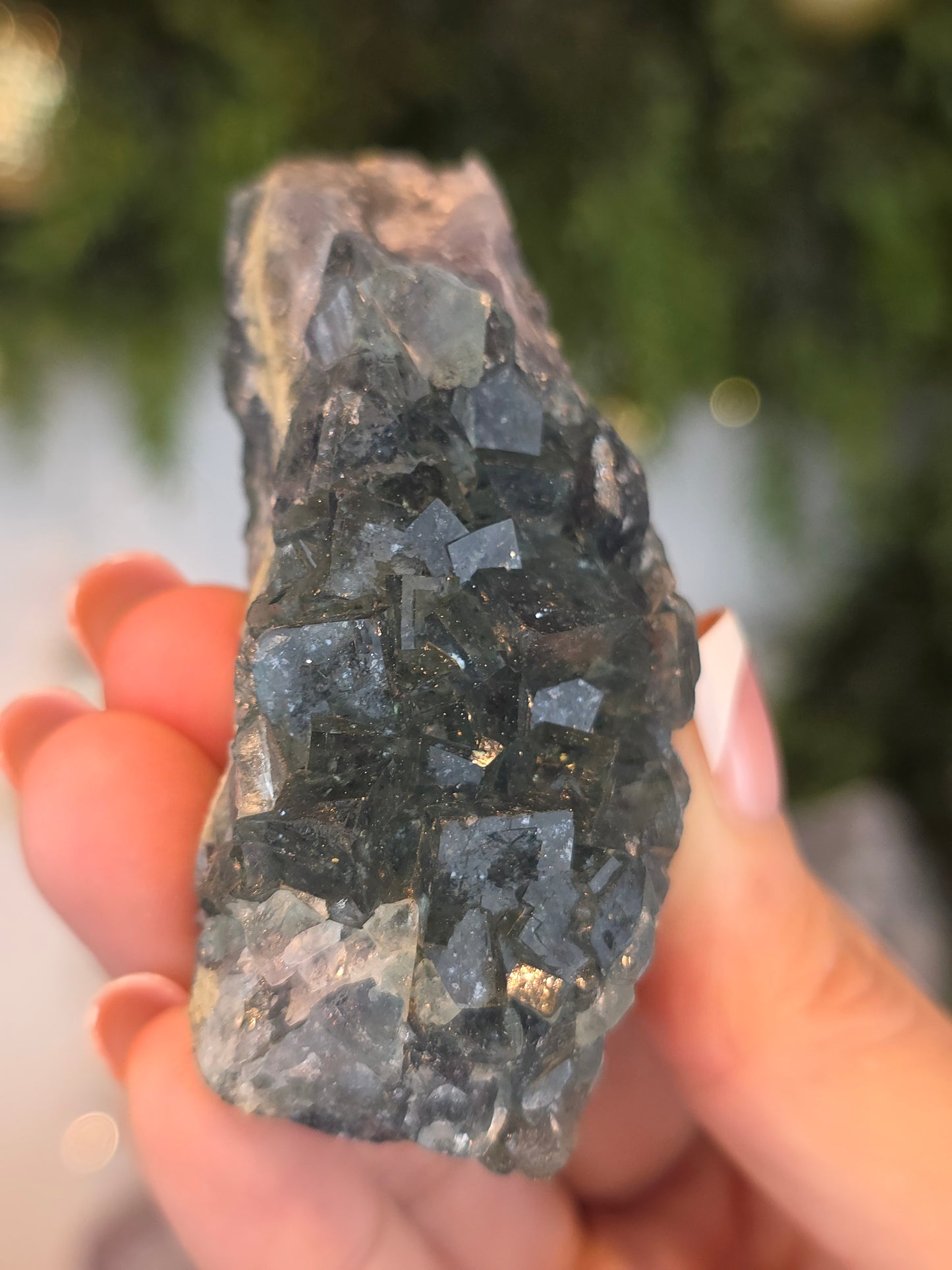 Daylight Fluorite from Nigeria - MAS6080