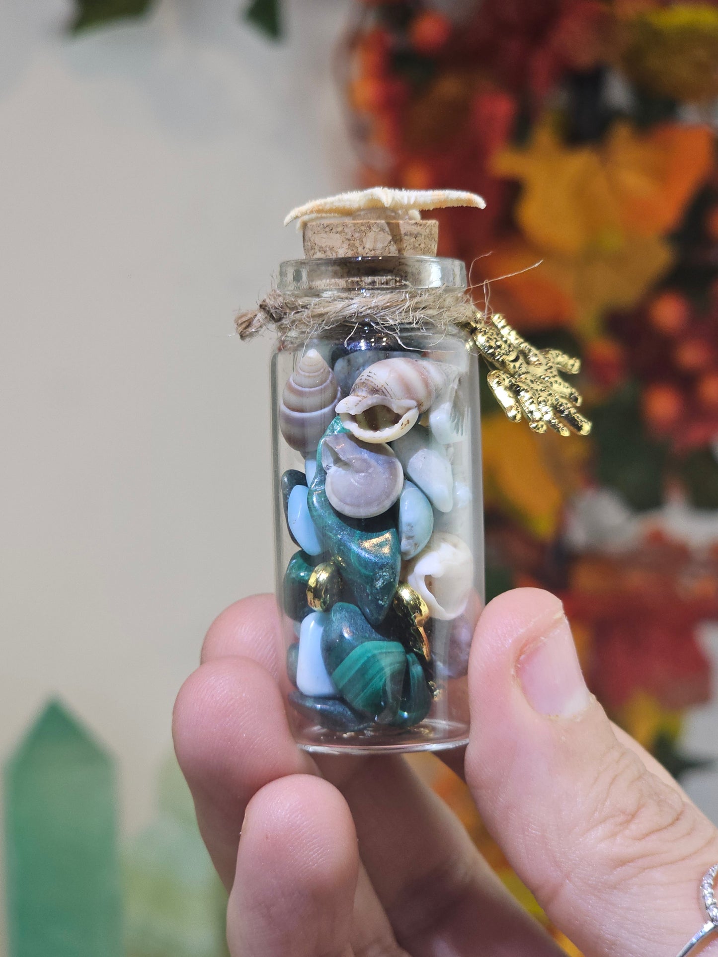 Coral Reef Crystal Confetti Bottle