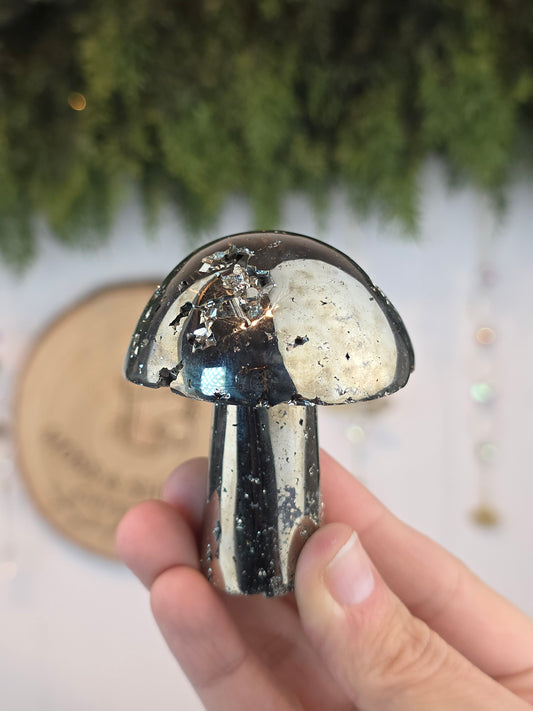 Peruvian Pyrite Mushroom