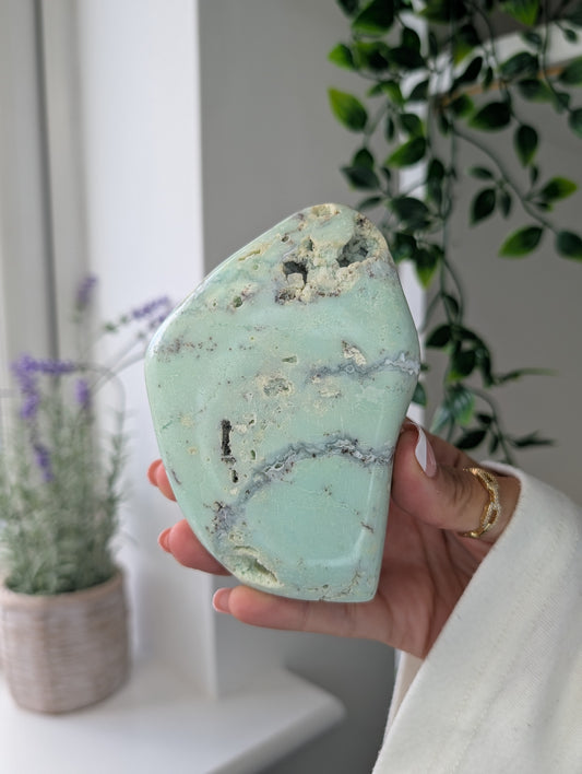 High Grade Indonesian Chrysoprase Freeform