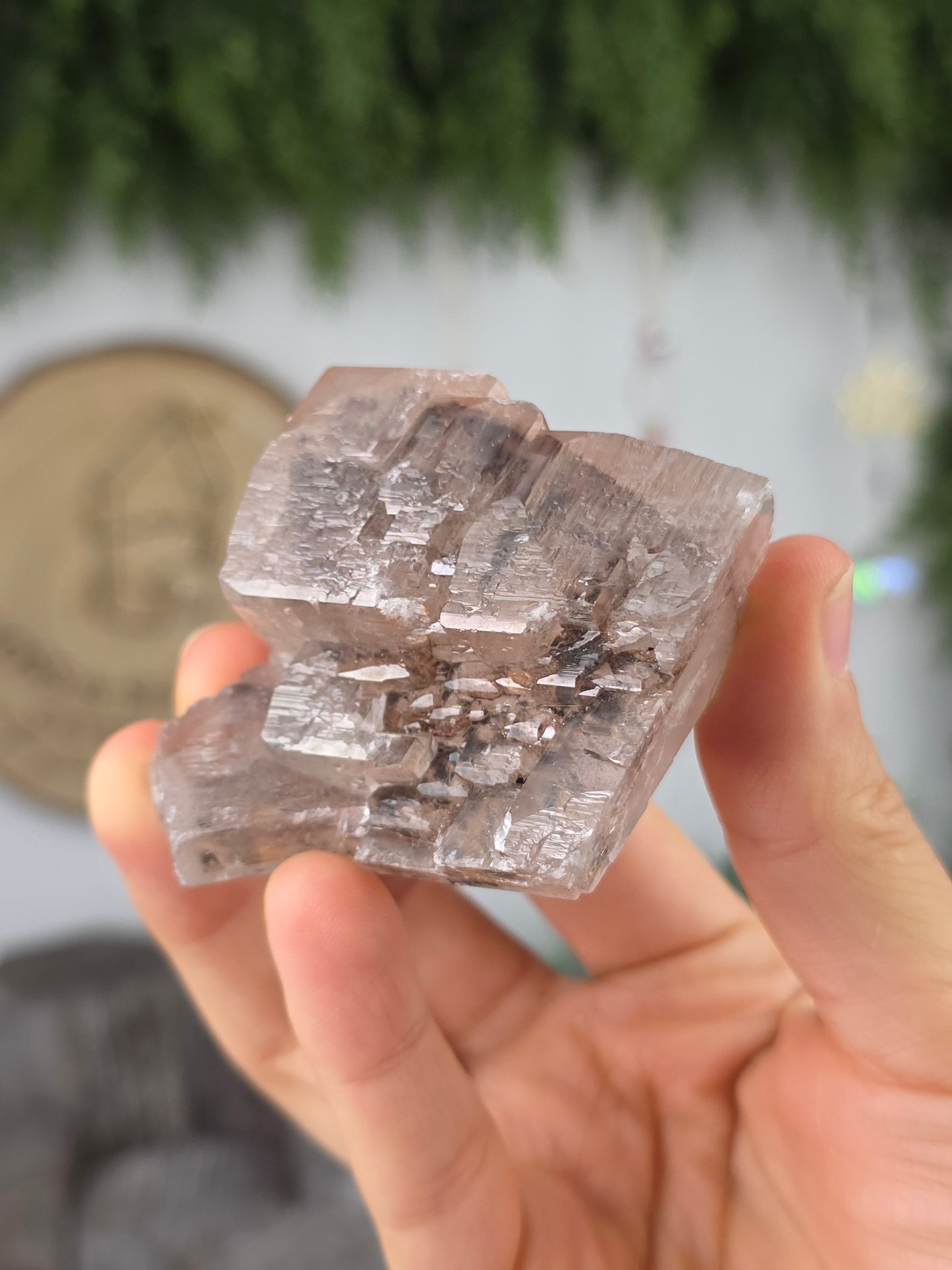 Chocolate Calcite Specimen from Guizhou, China C