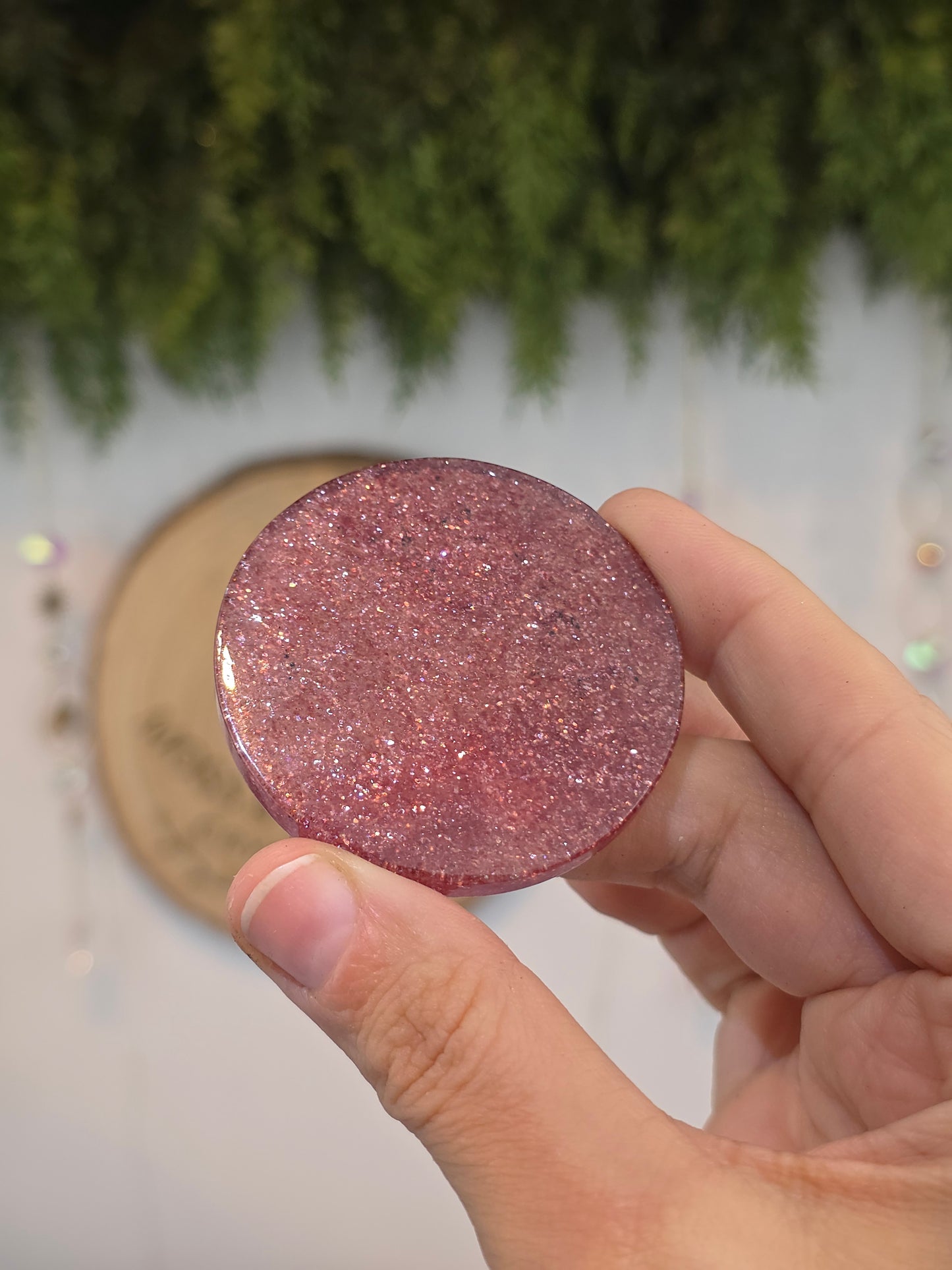 Strawberry Aventurine Disc