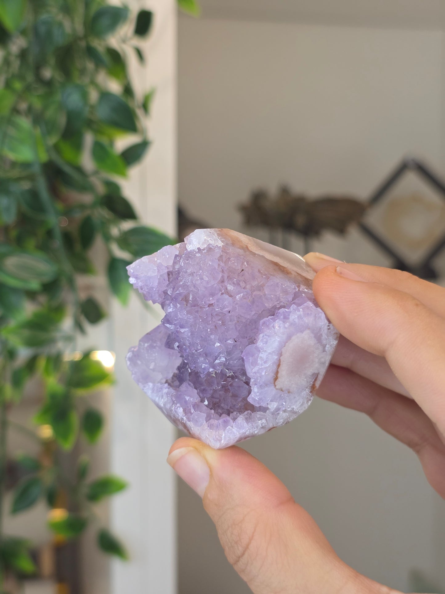High Grade Madagascan Pink Amethyst Freeform - F