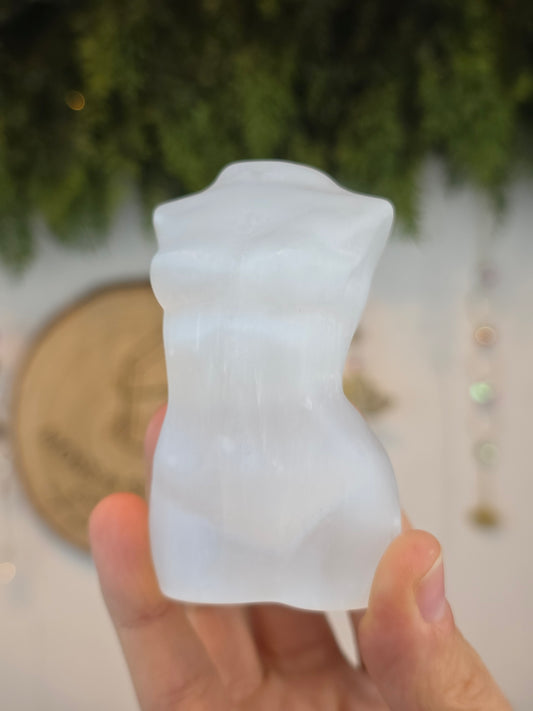Selenite Lady Body