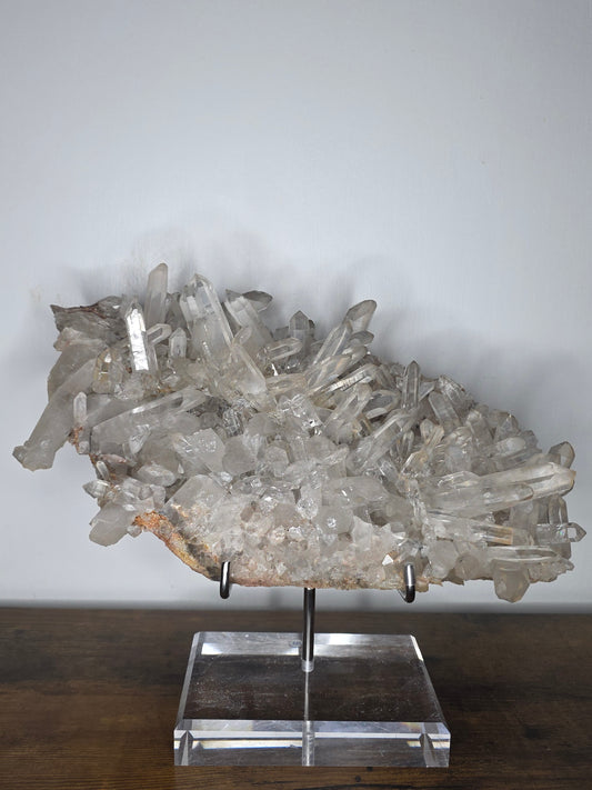 Clear Quartz Cluster from Arkansas, USA - MAS3516