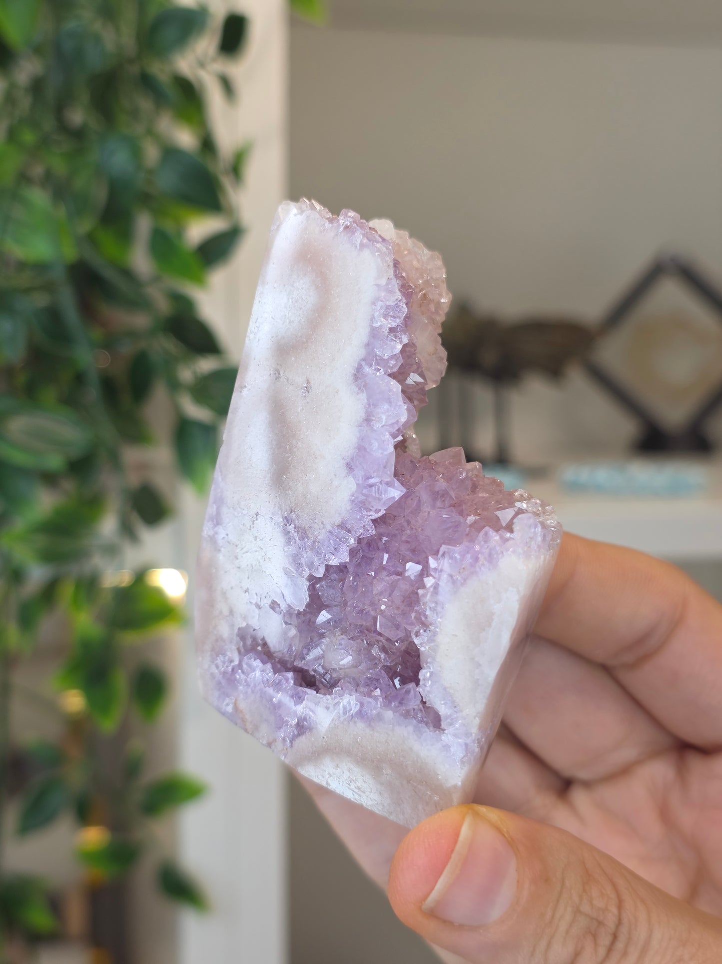 High Grade Madagascan Pink Amethyst Freeform - A