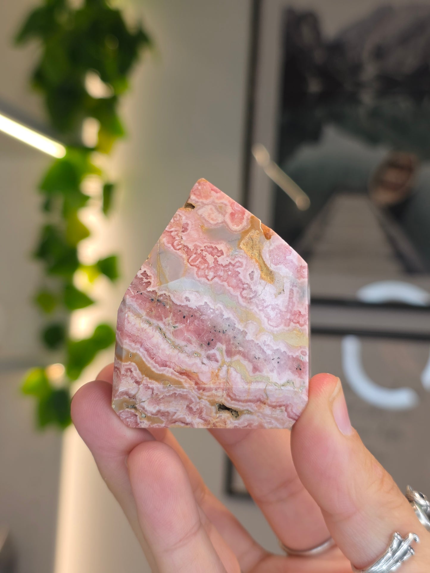 Peruvian Rhodochrosite Freeform - D