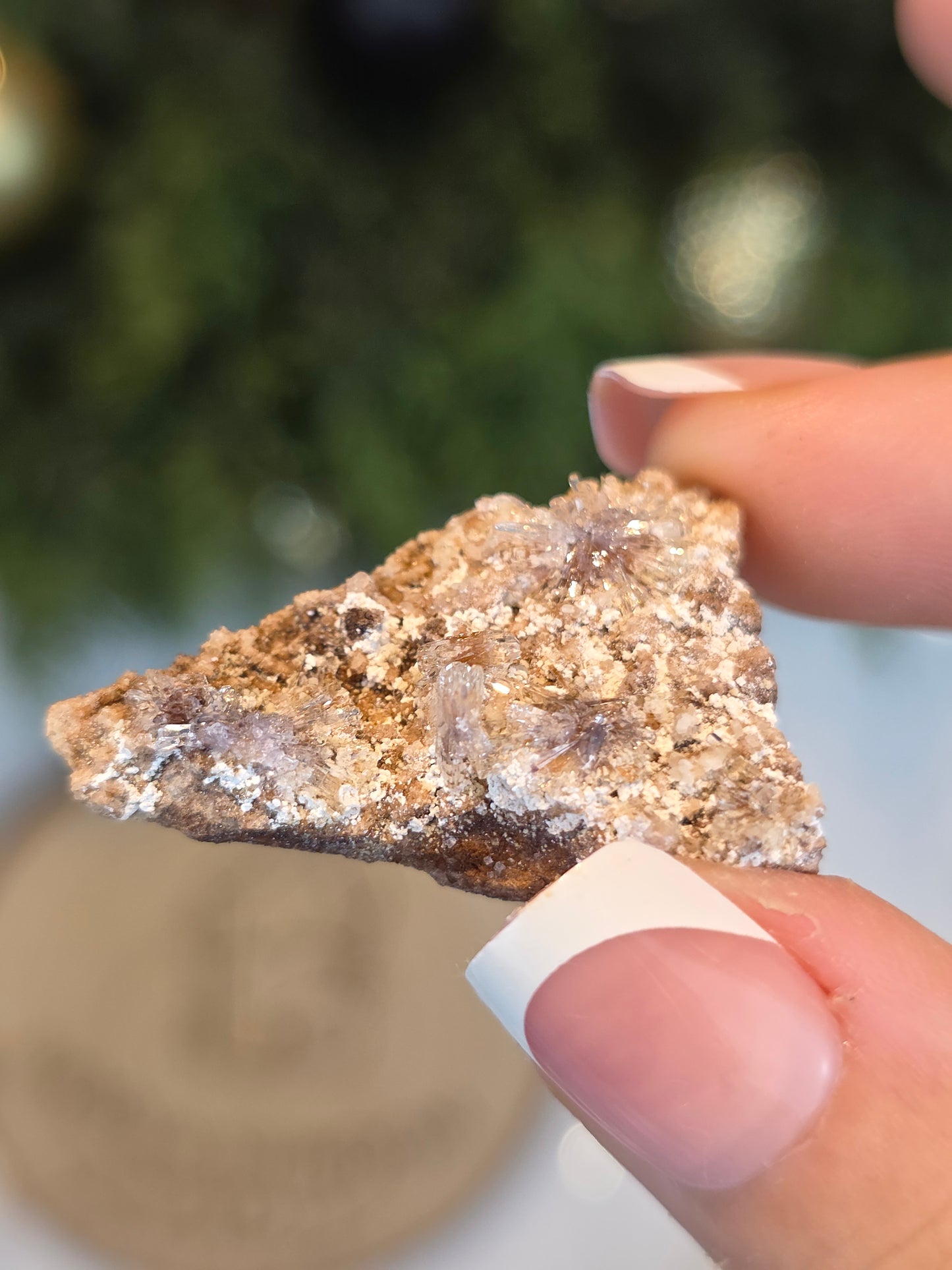 UV reactive Creedite from the Dachang Mine, Guizhou, China - MAS6125