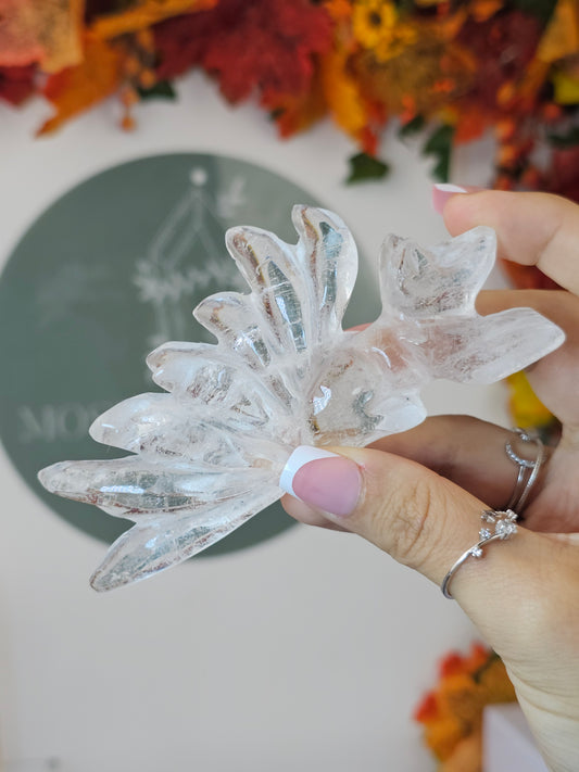 Clear Quartz 9 Tail Fox B - MAS1266