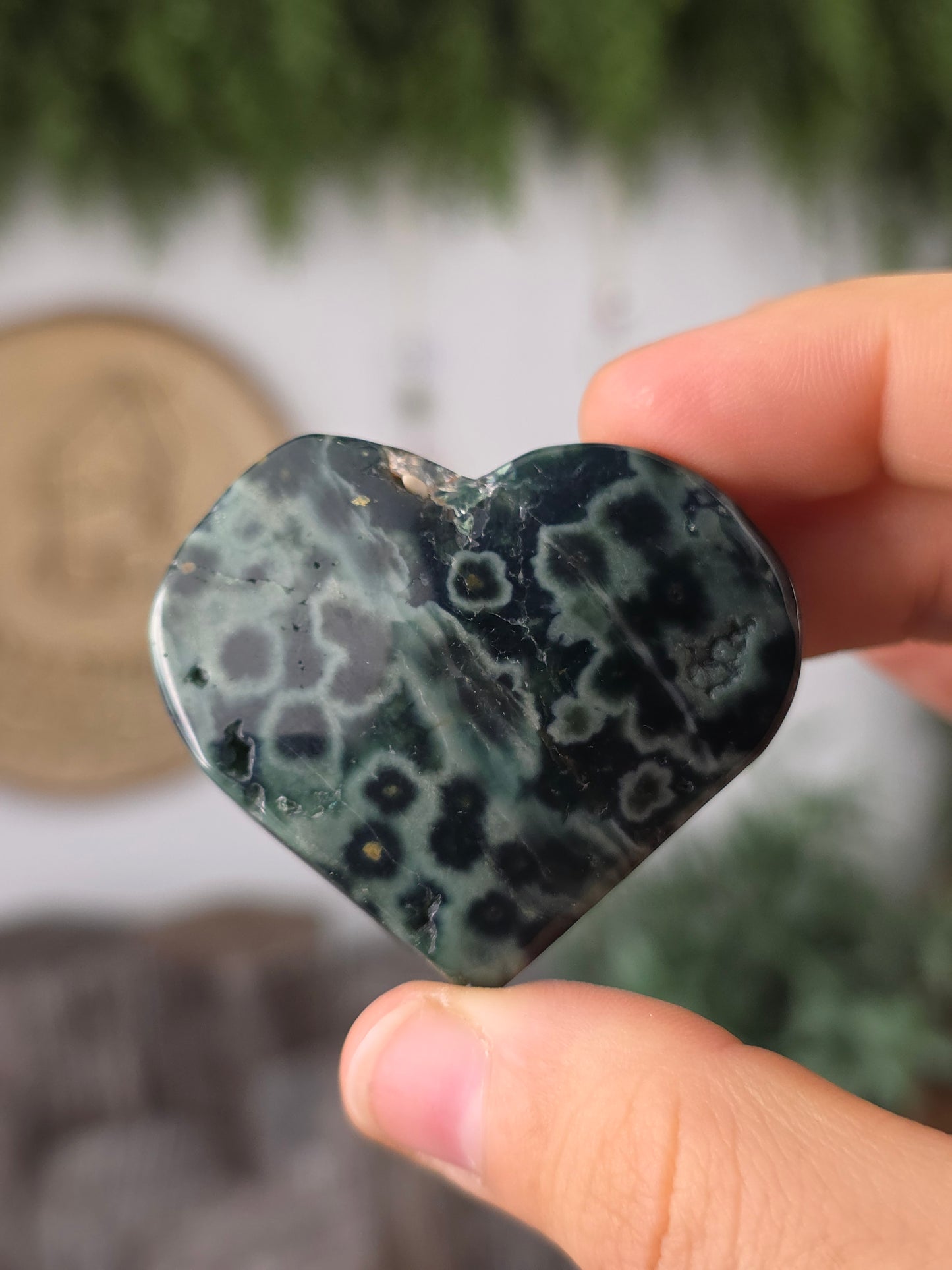 Ocean Jasper Hearts