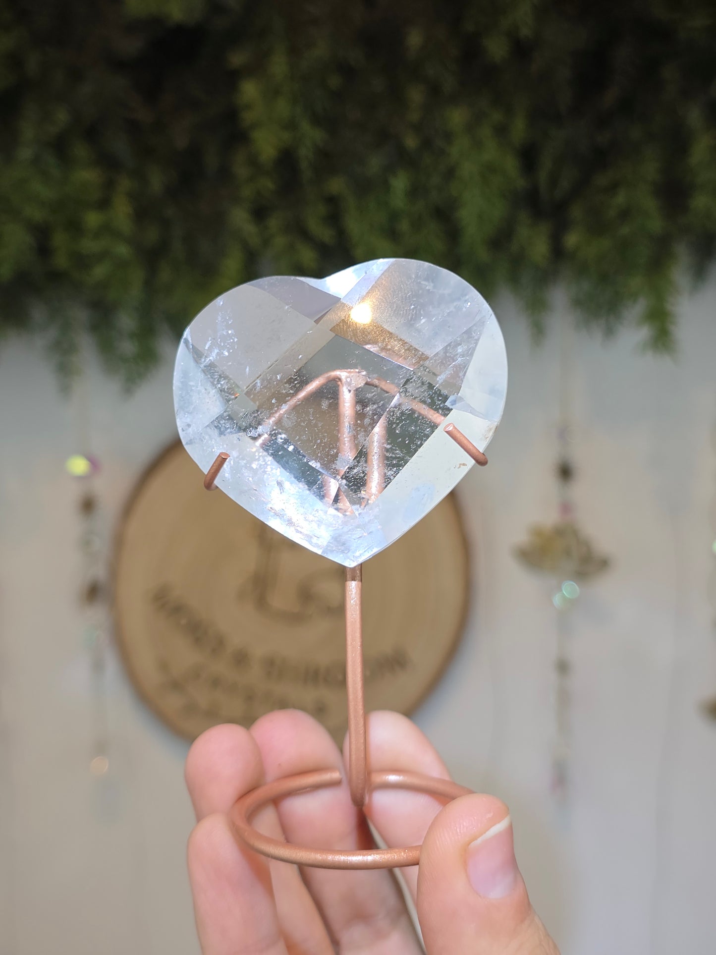 Brazilian Lemurian Quartz Heart A