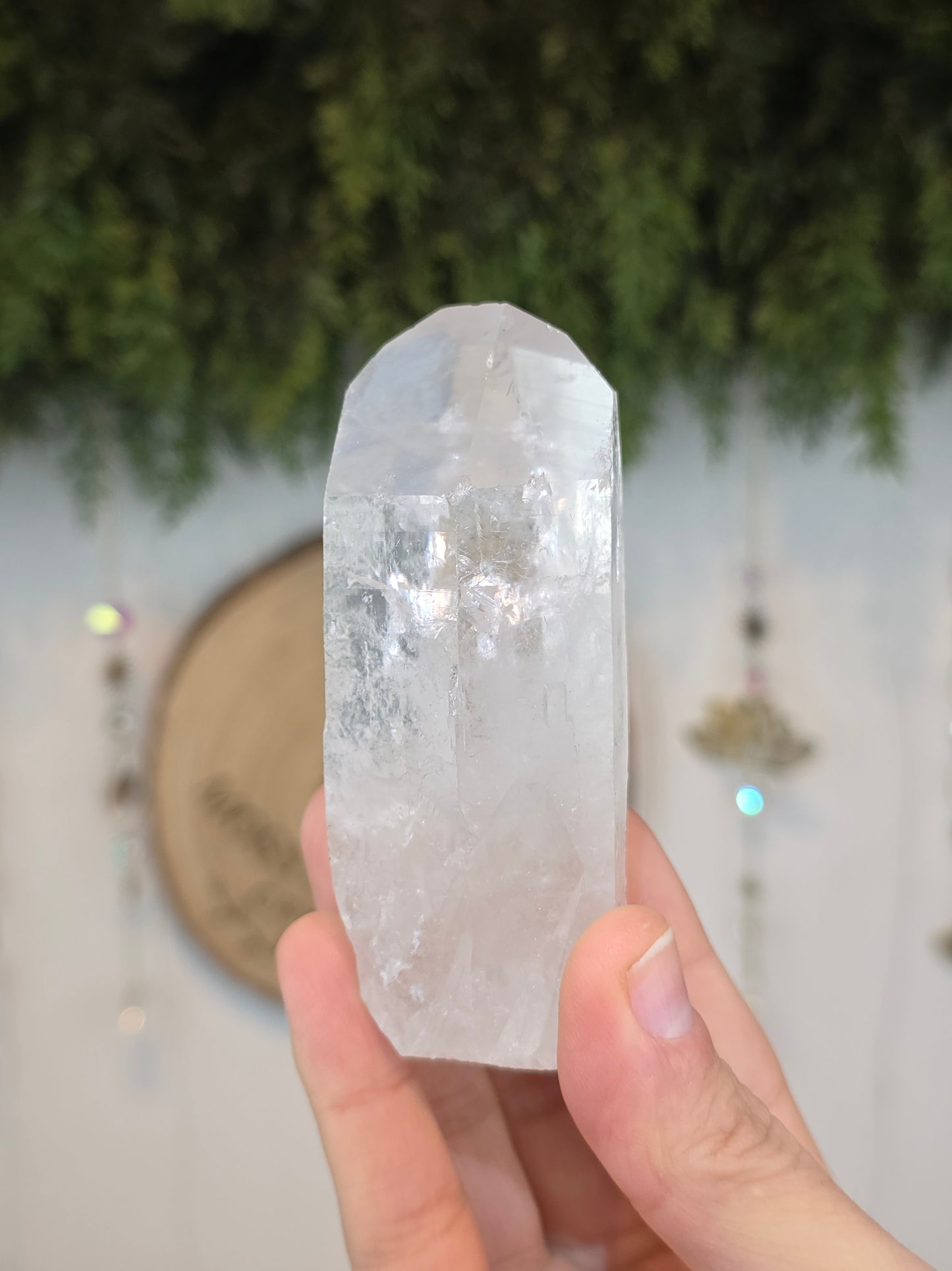 Brazilian Lemurian Quartz Tower L