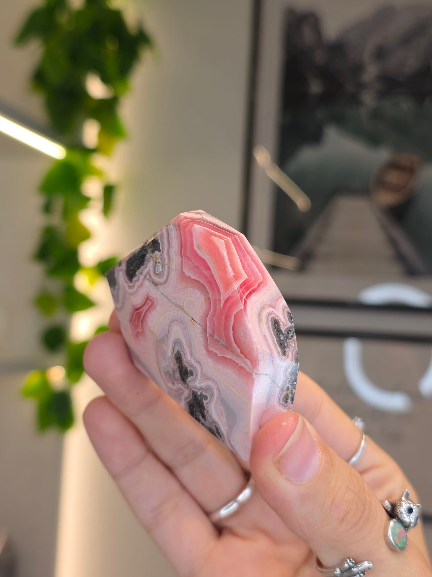 Peruvian Rhodochrosite Freeform - E