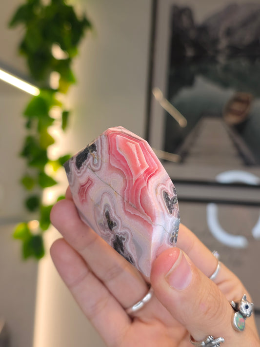 Peruvian Rhodochrosite Freeform - E