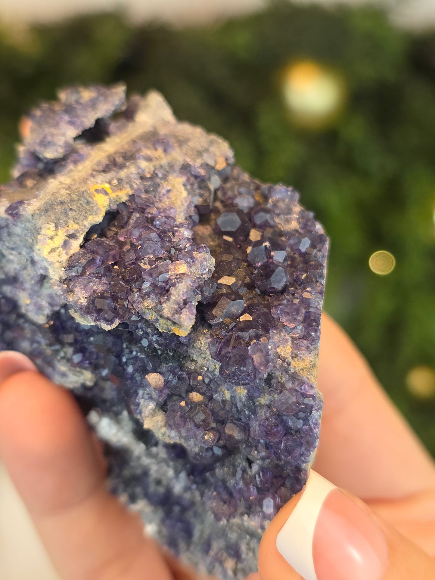 Blue Tanzinite Fluorite from Fuijian, China - MAS6078