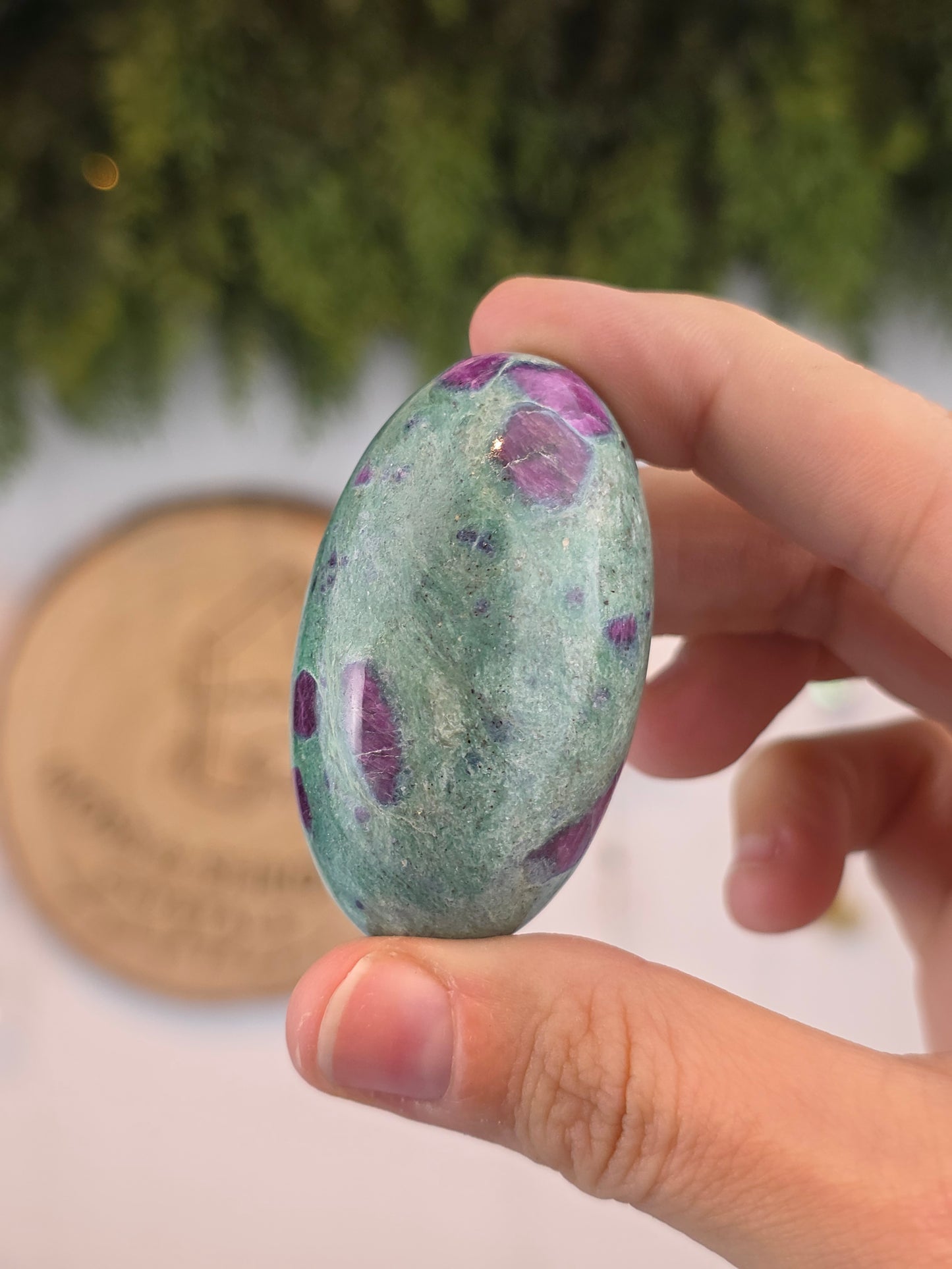 Ruby Fuchsite Shivas