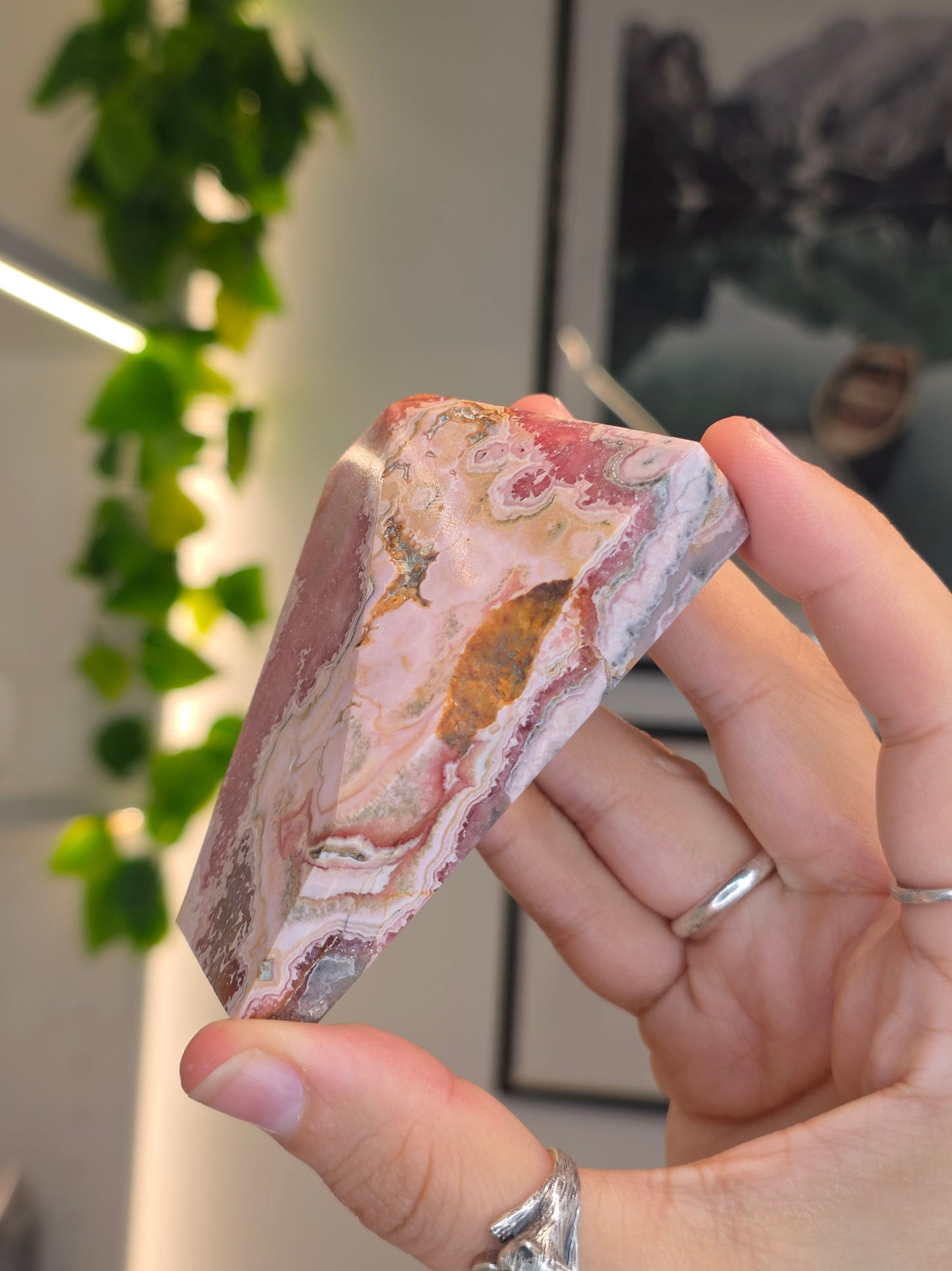 Peruvian Rhodochrosite Freeform - A
