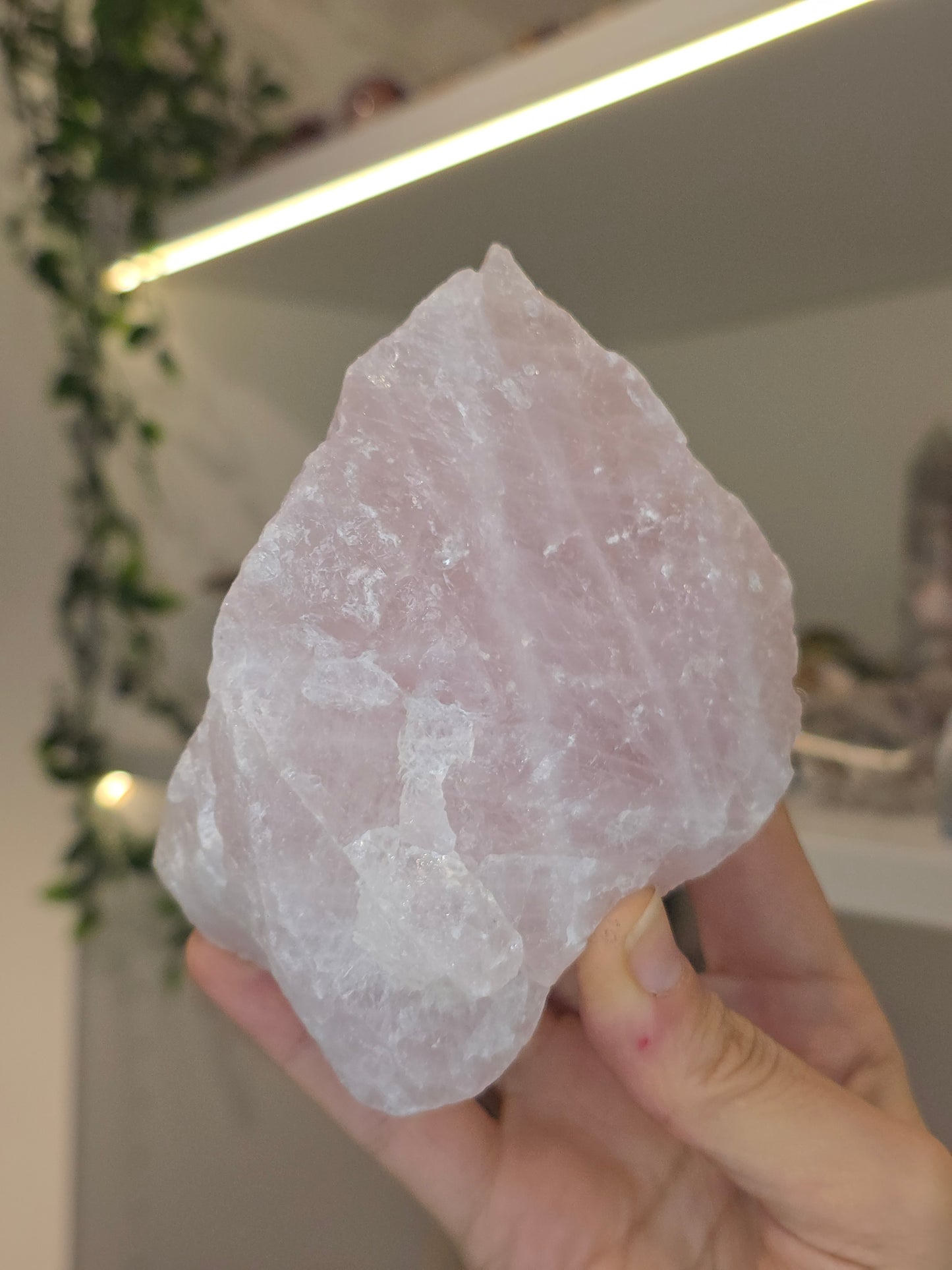 Raw Rose Quartz Chunk