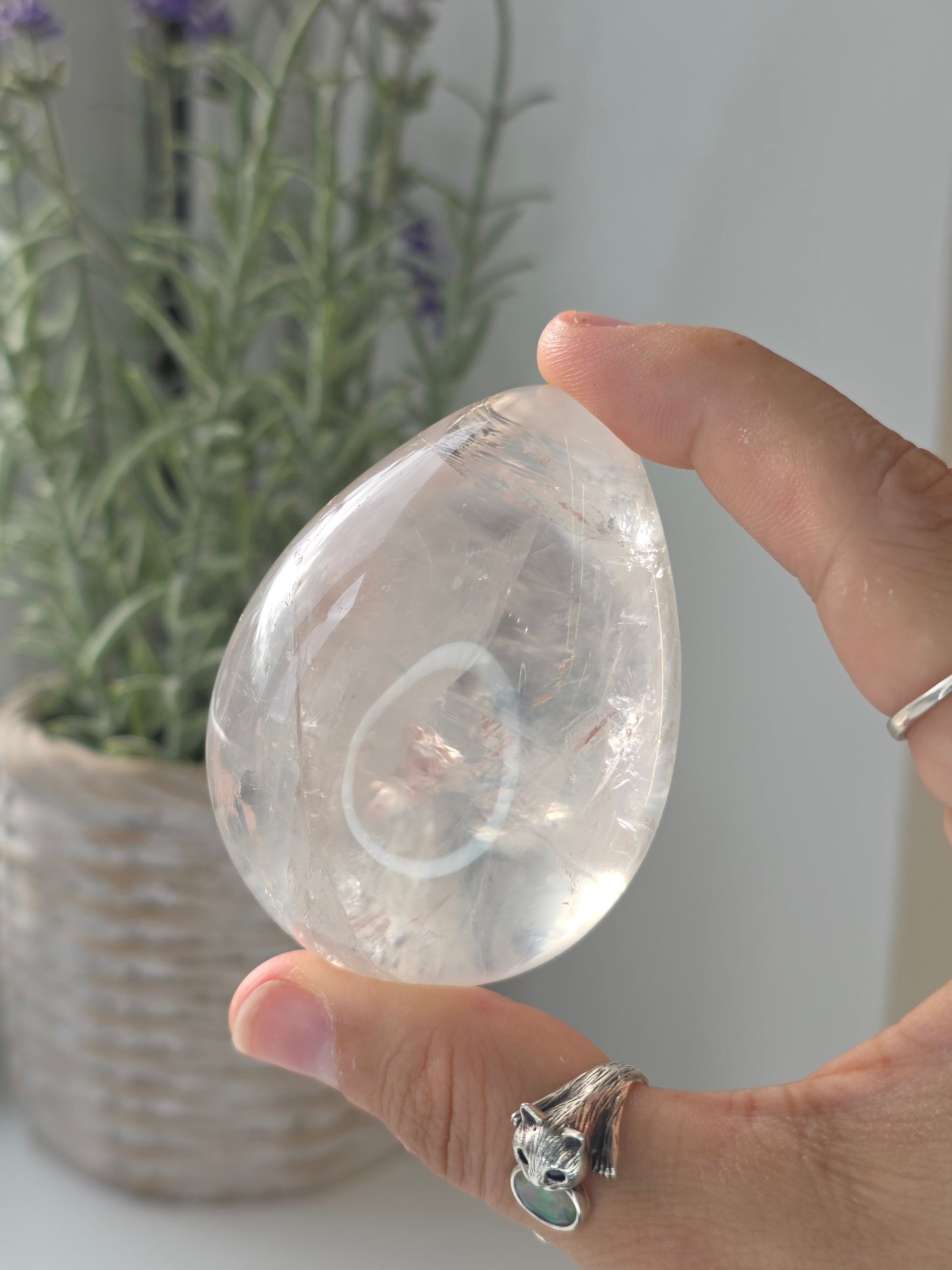 Girasol Quartz Egg - C
