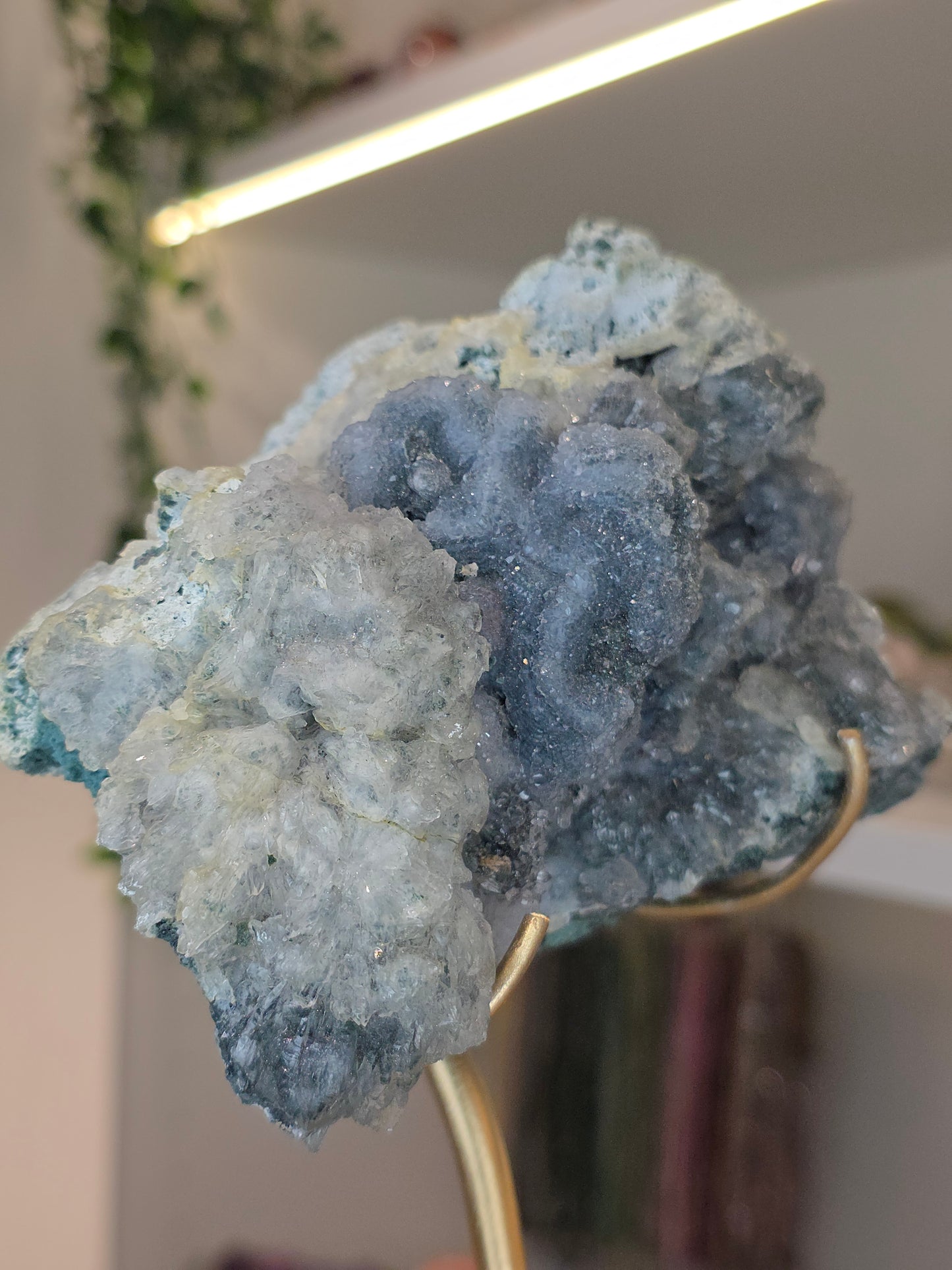 Amethyst Flower B on Stand